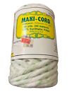 Lot Of 2 Maxi Cord Macrame 55 Yds Makes 1 Plant Hanger Mint Fleck Green Usa Vtg