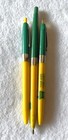 Lot Of 3 Vintage Holiday Inn Yellow green Advertising Pens