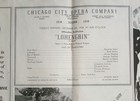 Chicago City Opera 2 Programs 1939 Kirsten Flagstad Lohengrin Grace Moore Manon