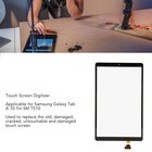 Tablet Touch Screen Digitizer Glass Black Touch Screen Replacement For