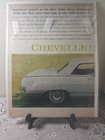 1964 Chevy Chevrolet Chevelle Vintage Car Advertisement Ad   Double Page