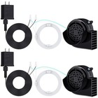 2 Pack Air Blower For Inflatables  Air Fan Blower Replacement Motor For Garde   