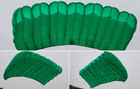 Sharpchuter 244 Skydiving Parachute Reserve Canopy - Green 7 Cell - Mint Shape