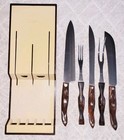 Cutco 5 Pc Knife fork Set   Wall Mount Tray Items  1722-1723-1725-1726-1727