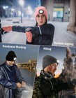 Melasa Led Beanie Hat With Light     Usb Rechargeable Hands-free Headlamp Winter
