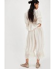 New Free People Forever Young Bloomer Pants White Intimately Lace Size S Small