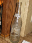 1950s Vintage Sparkling Pepsi Cola Soda Empty Glass Bottle Collectible
