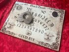 Ouija Board Game Planchette With Instructions Halloween Wooden