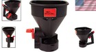 Ergonomic Handheld Spreader - 5 Lb  Capacity For Quick  Even Distribution