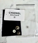 Chanel 1990s Xxl Vintage Cc Black Gold Cc  3 Buttons Jacket  Original  Set New