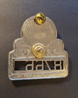 Nyc Subway New York City Transit Rr Clerk Badge Vintage Obsolete 1970 s