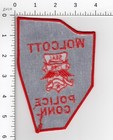 Wolcott --  Connecticut Collectible Police Embroidered Patch