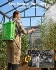 Taskstar 4 Gallon Battery Powered Backpack Sprayer With 20v Strong Battery -lawn