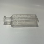 Vintage Early Glass Pharmacy Medicine Bottle Lung Saver Cough Syrup Philadelphia