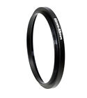  2 Pcs  52-55mm 52mm To 55mm Metal Step Up Lens Filter Ring Adapter Us Seller