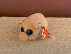 Nwt Ty Beanie Boos Teeny Tys  curly  Pig Plush Stuffed Animal  Holiday Gift 
