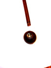 Vintage  1 2  X 16-1 2   Copper Lightning Rod W  Ball End