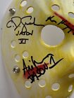 6x Signed Jason Mask Friday The 13th Horror Exact Proof Hodder Morga Graham Ari