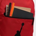 Nike Jordan Durable Backpack Pencil Case School Bag Sport Black Red Os  45 New