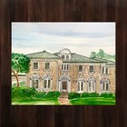 Custom House Portrait Hand Painted In Watercolor From Your Photo 8x10 Inches