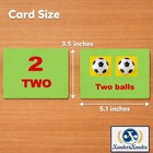 Number Flash Cards For Toddlers - Toddler Math Flash Cards - Learn Counting F   
