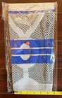 Knee Brace Support Sleeve Size L For Stabilization  Blue white black Geometric