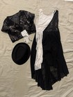 Girls Figure Skating Dress - Michael Jackson - Size 10 12