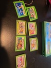 Lot Of 8 Leap Frog Games  Leappad 2 Parts Only And Carrying Case