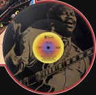 B b King  Laser Etched Black Vinyl Record Reproduction Lp Display