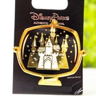 Disney Parks D23 Disneyland Gold Television Series Castle Trading Pin Authentic