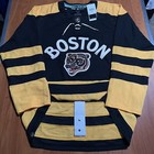 Adidas Authentic Boston Bruins 2023 Nhl Winter Classic Hockey Jersey Black 56