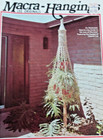 9 Vintage 1970 Macrame Pattern Book Lot Wall plant Hangers Owl Hamac Lamp Purse