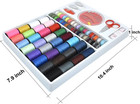 Sewing Kit With 100 Basic Sewing Accessories  64 Spools Of Thread Mini Sewing