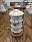 Vintage Holt Howard Pixieware Stacking Seasons Salt   Pepper Set   Base  1959 60