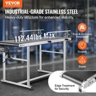 59 X 23 6  Heavy Duty Stainless Steel Motorized Belt Conveyor Adjustable Speed