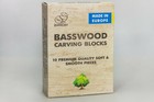 Set Of Basswood Carving Blocks 10 Pcs Bw10 Beavercraft 