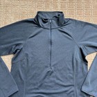 Patagonia Capilene Baselayer Women s M Navy Blue Midweight Zip-neck Hike Outdoor