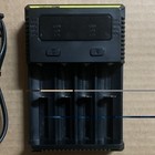 Nitecore New I4 4-slot Mains Battery Charger 100-240v W  Power Cord
