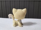 Littlest Pet Shop 364 Lps Authentic Yellow And White Angora Long Hair Cat B