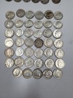 12 Mercury Dimes 41 Roosevelt Dimes 90  Silver Mixed Dates See Pictures