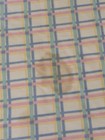 Vintage Pastel Plaid Fleece Baby Blanket Security Blanket Lovey Pink Blue Yellow