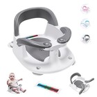 Baby Bath Seat For Babies 6 Months   Up  360   Stable Toddler Bath Chair Gray