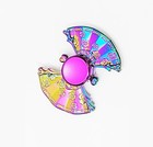 Rainbow Flower Pretty Fidget Spinner Beautiful Unique Kids Girls Toys Gift Cute