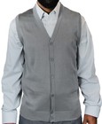 Blue Ocean Mens Sleeveless Cardigan Sweater Vest  sv-200 