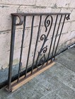 46  Heavy Antique Vintage Old Steel Wrought Iron Metal Handrail Porch Railing