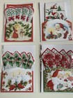 Set 4 Darling Luray Mailable Hankie Christmas Folios   Special Sale    x01 
