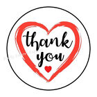 Thank You Heart Envelope Seals Labels Stickers Party Favors