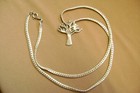 Vintage 1982 Smith Inc  925 Sterling Silver Tree Of Life  17   Pendant  Necklace