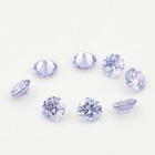 Round 50pcs Per Color 600pcs Total Birthstone Stone Loose Cubic Zirconia Bright
