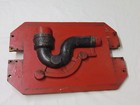 Industrial Art Wood Mold American Foundry Pattern Steampunk Factory Plumbing